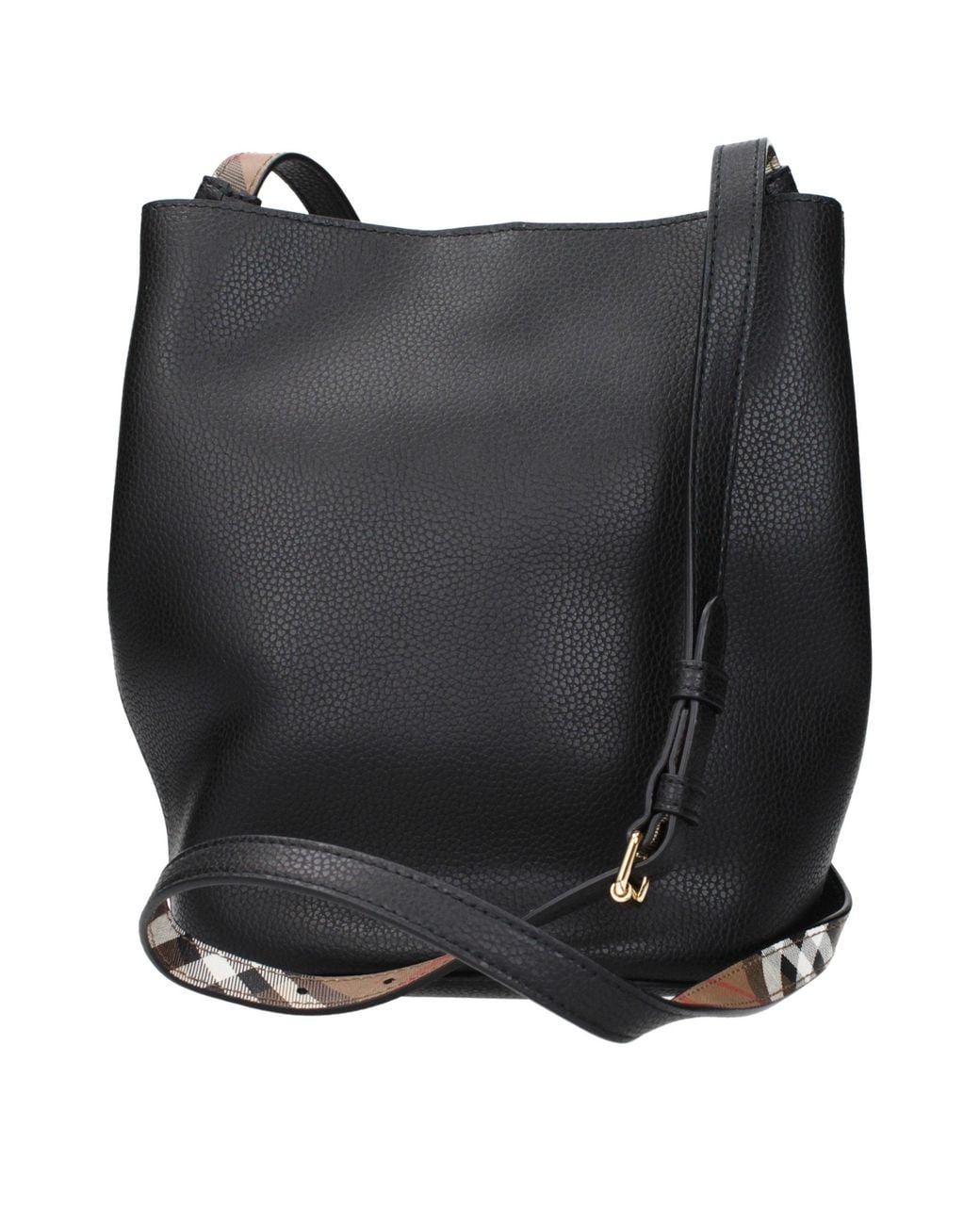 Burberry Black Leather Crossbody Bag