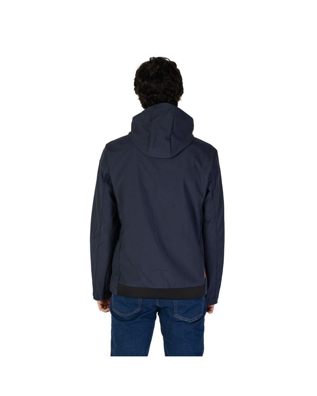 Suns Blue Polyester Shell Jacket for men