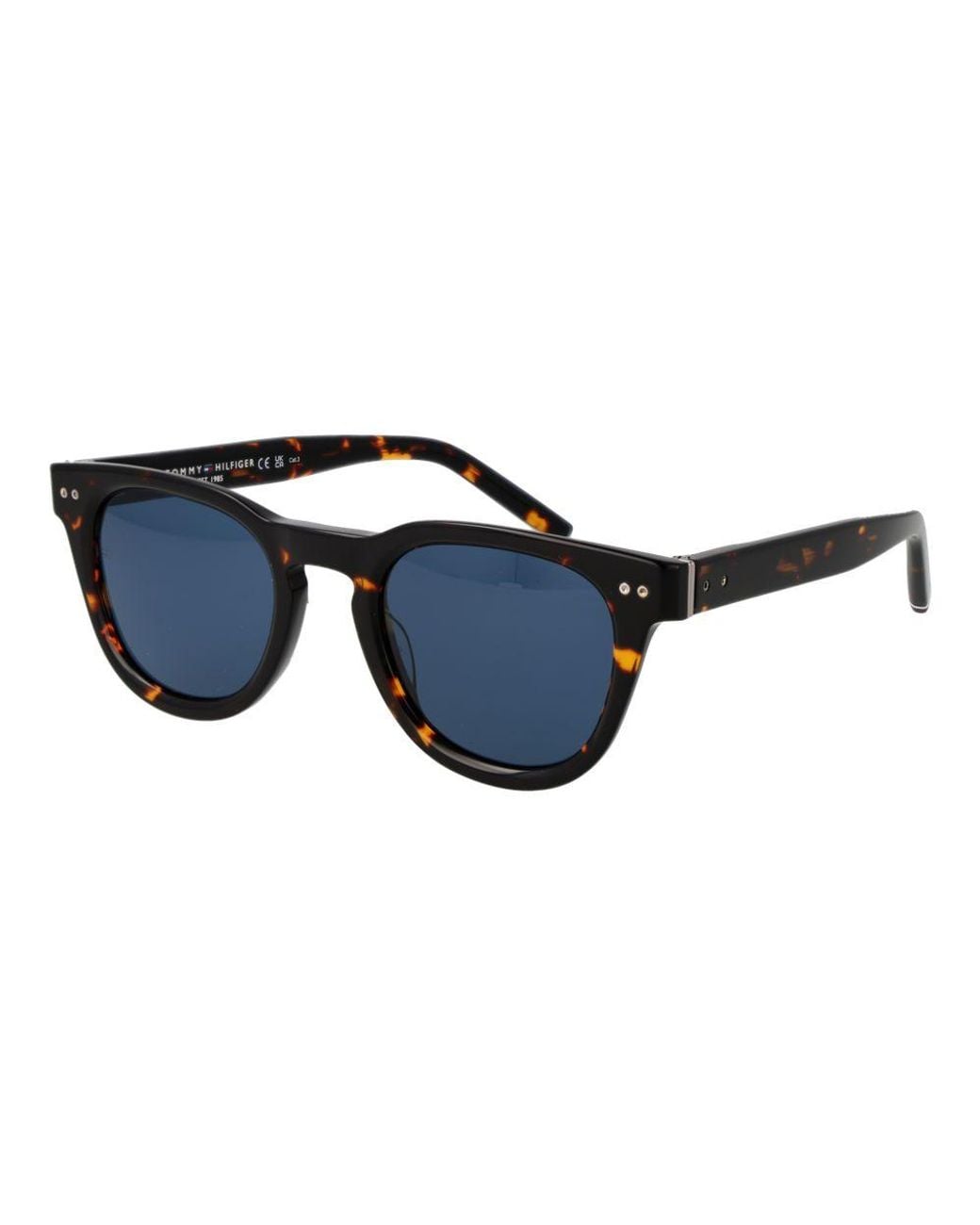 Tommy Hilfiger Blue Black Acetate Sunglasses