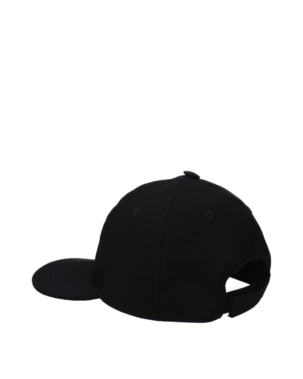 Stella McCartney Black Cotton Cap (Baseball Hat)