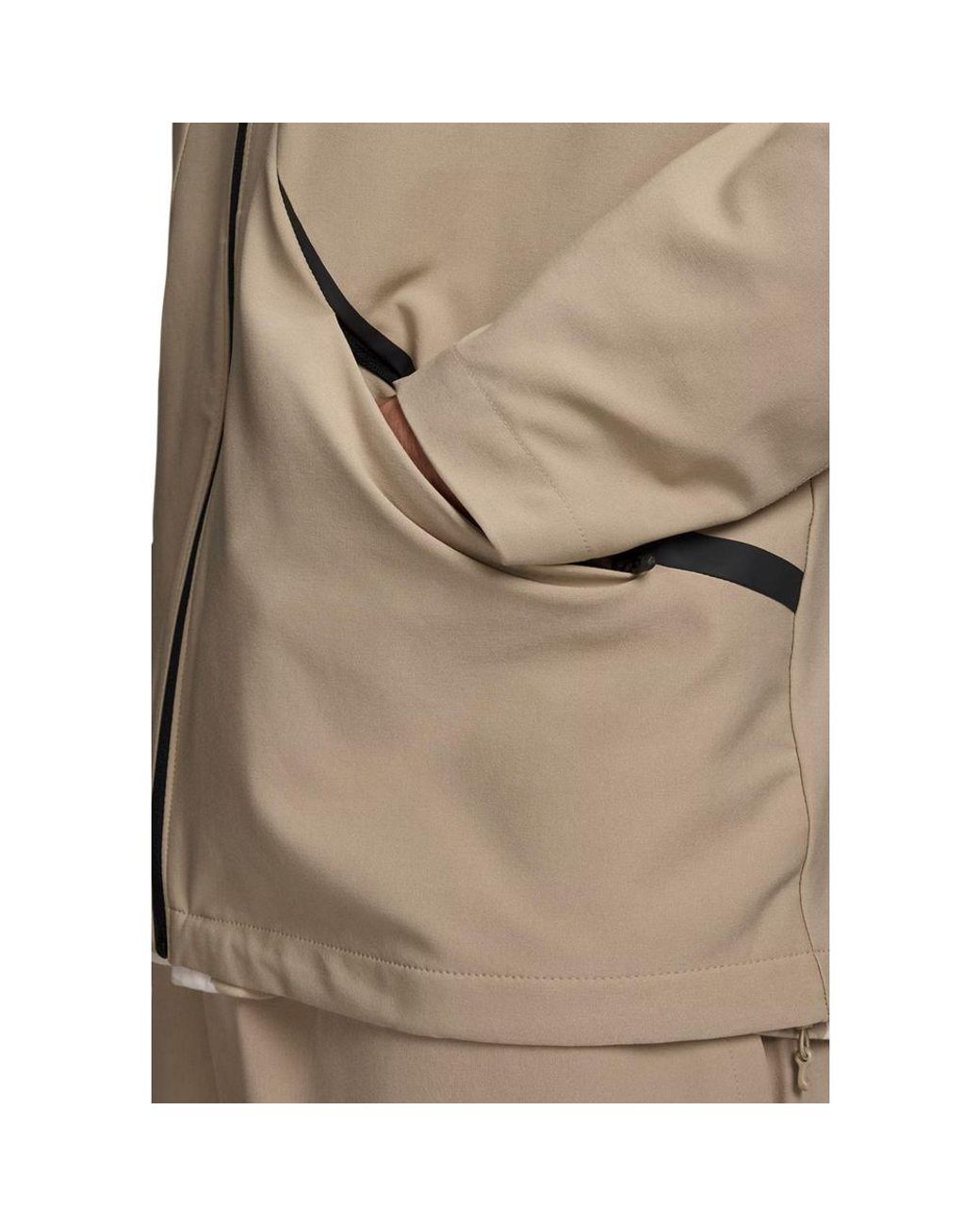 Under Armour Brown Beige Polyester Hoodie for men
