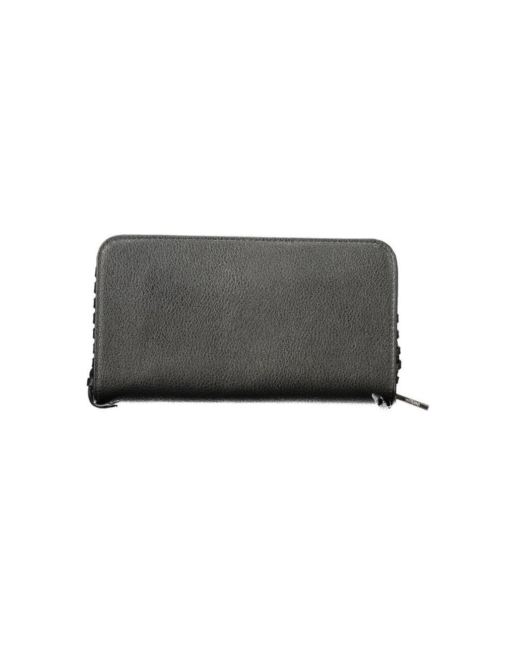 Desigual Black Polyurethane Wallet