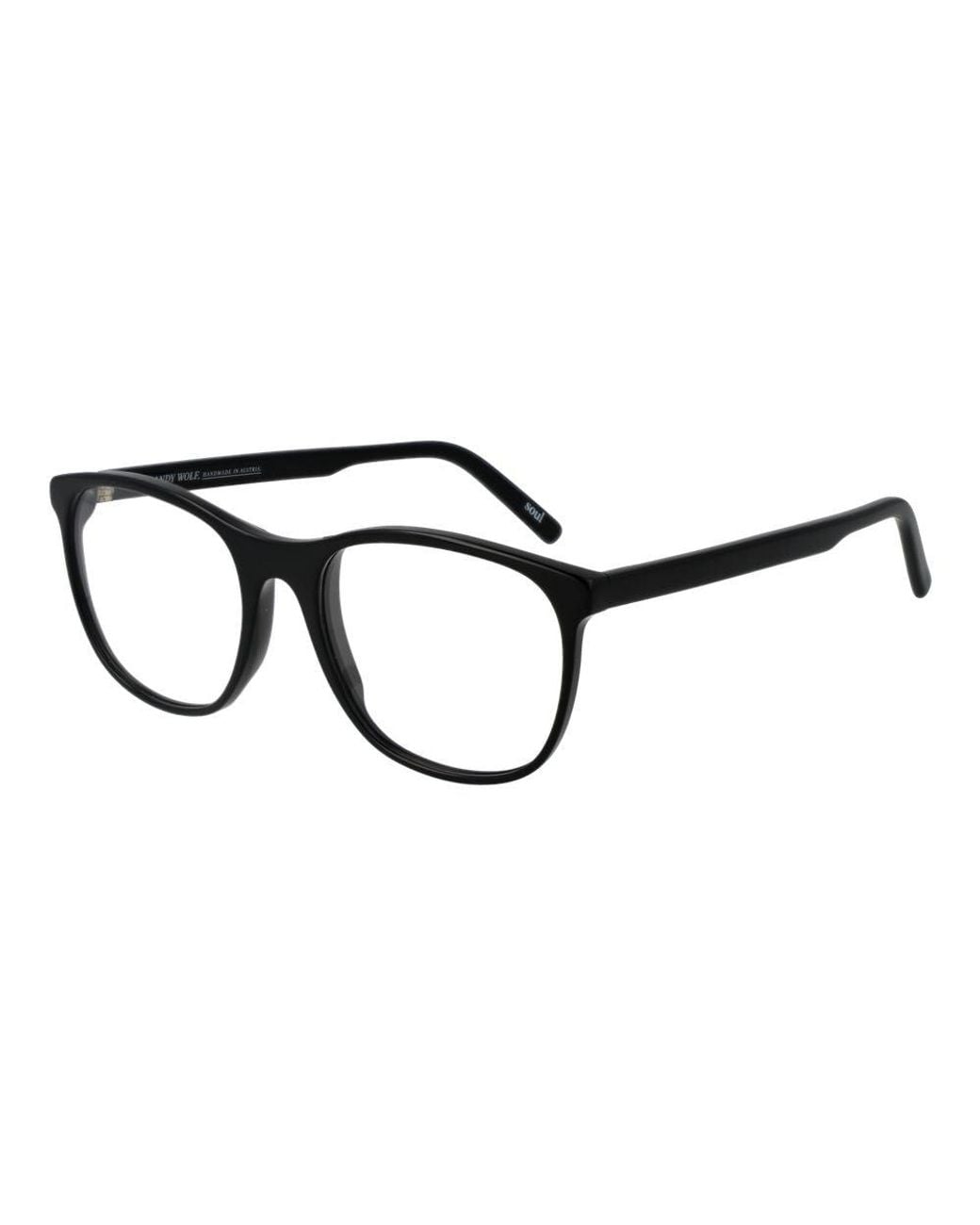 Andy Wolf Black Acetate Glasses (frames)