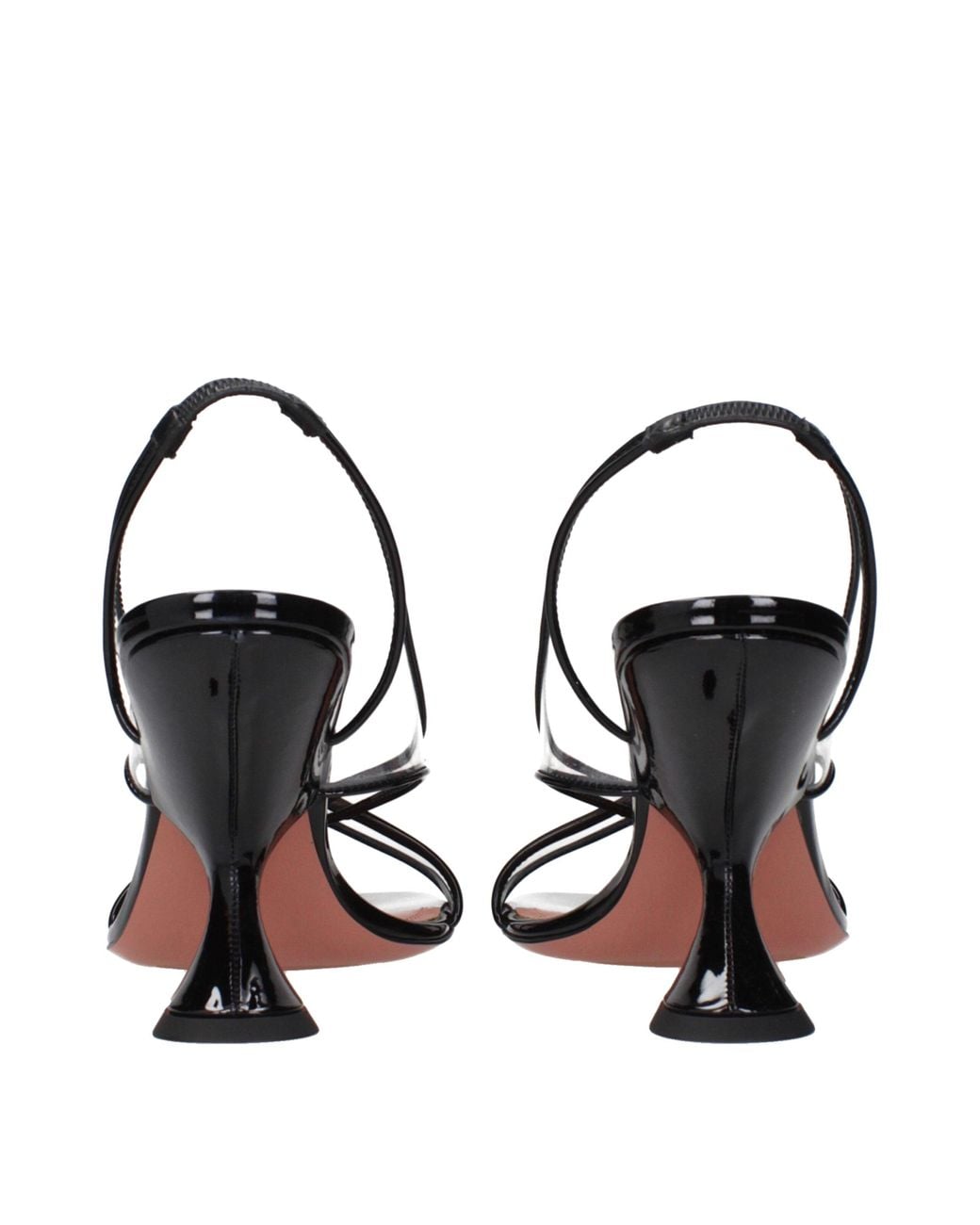 AMINA MUADDI Metallic Gilda Slingback Sandal