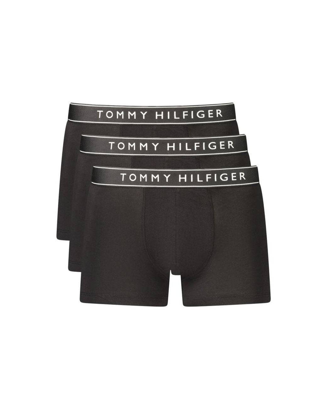 Tommy Hilfiger Black Cotton Men's Boxer Shorts for men