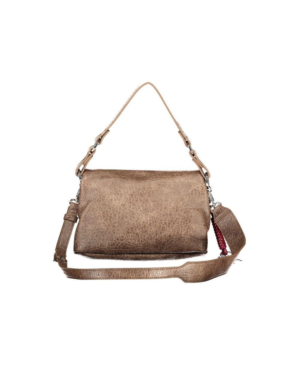 Desigual Brown Polyurethane 's Bag