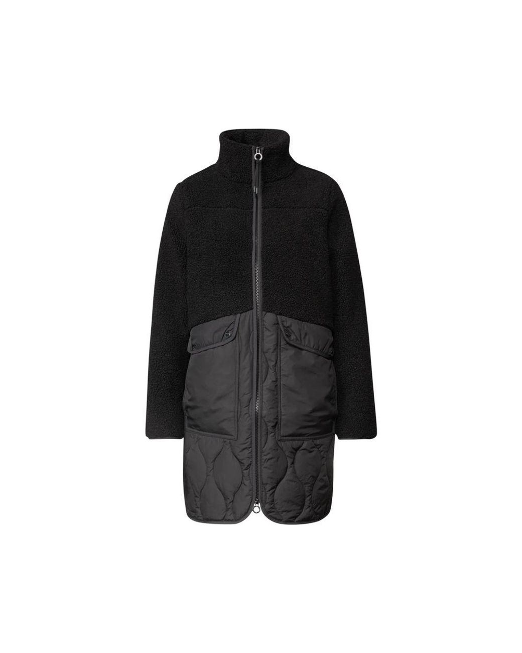 Street One Black Polyester Coat
