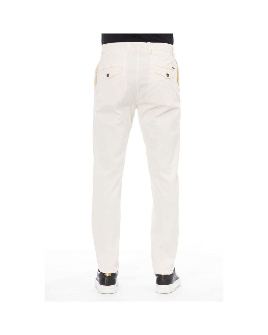 Peserico Natural Beige Cotton Men's Pant for men