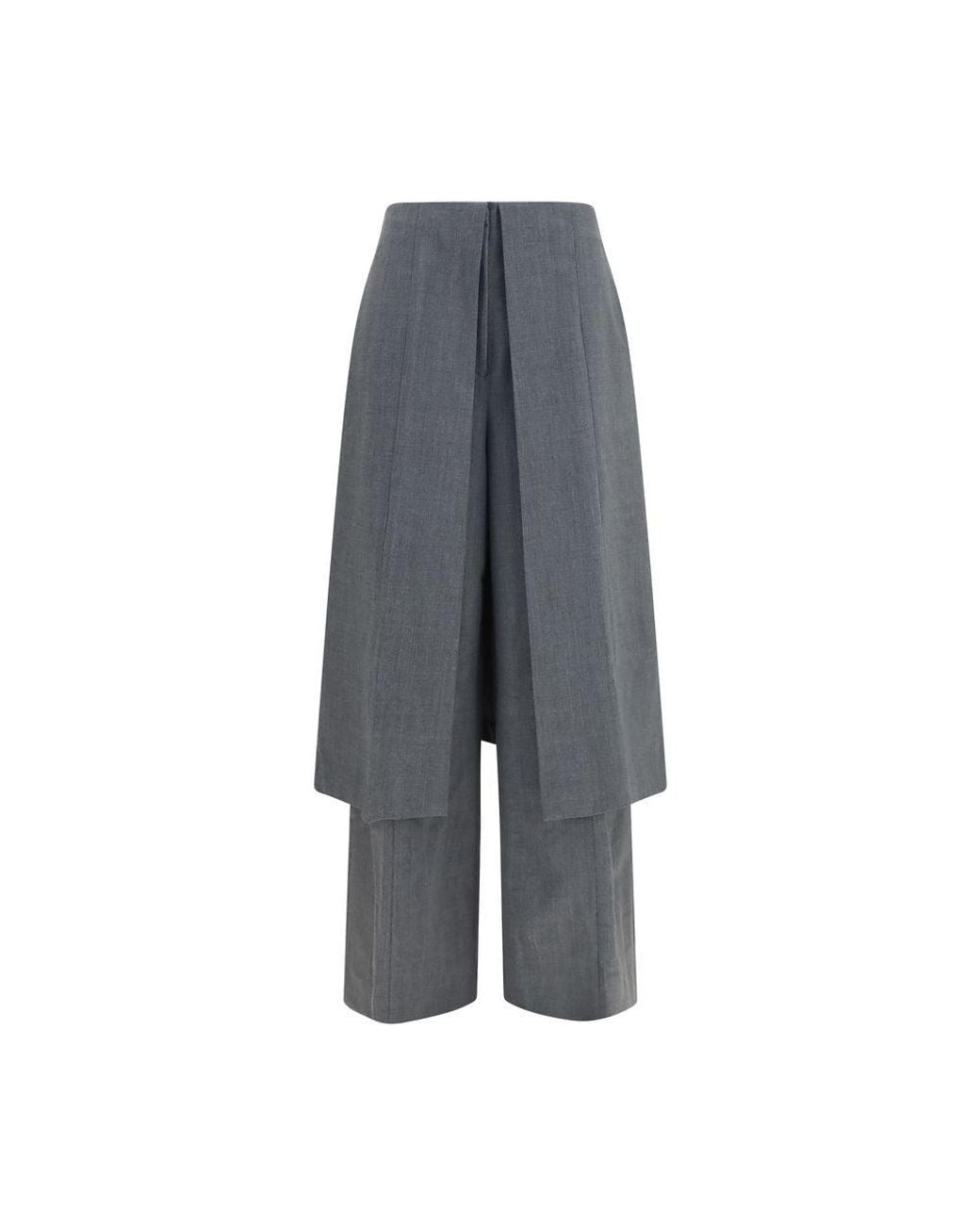 THE LATEST Gray Polyester Dress Pants