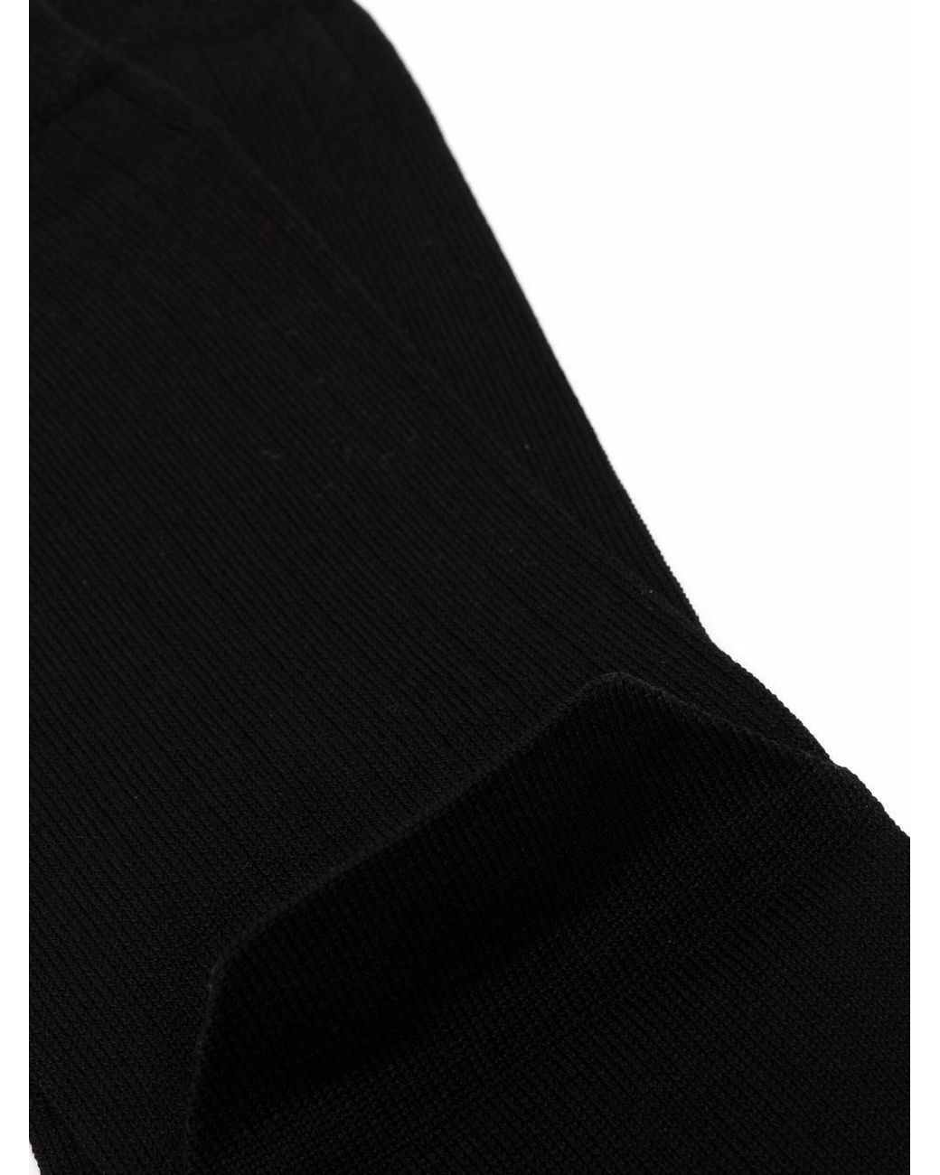 Maison Margiela Black Tabi Socks