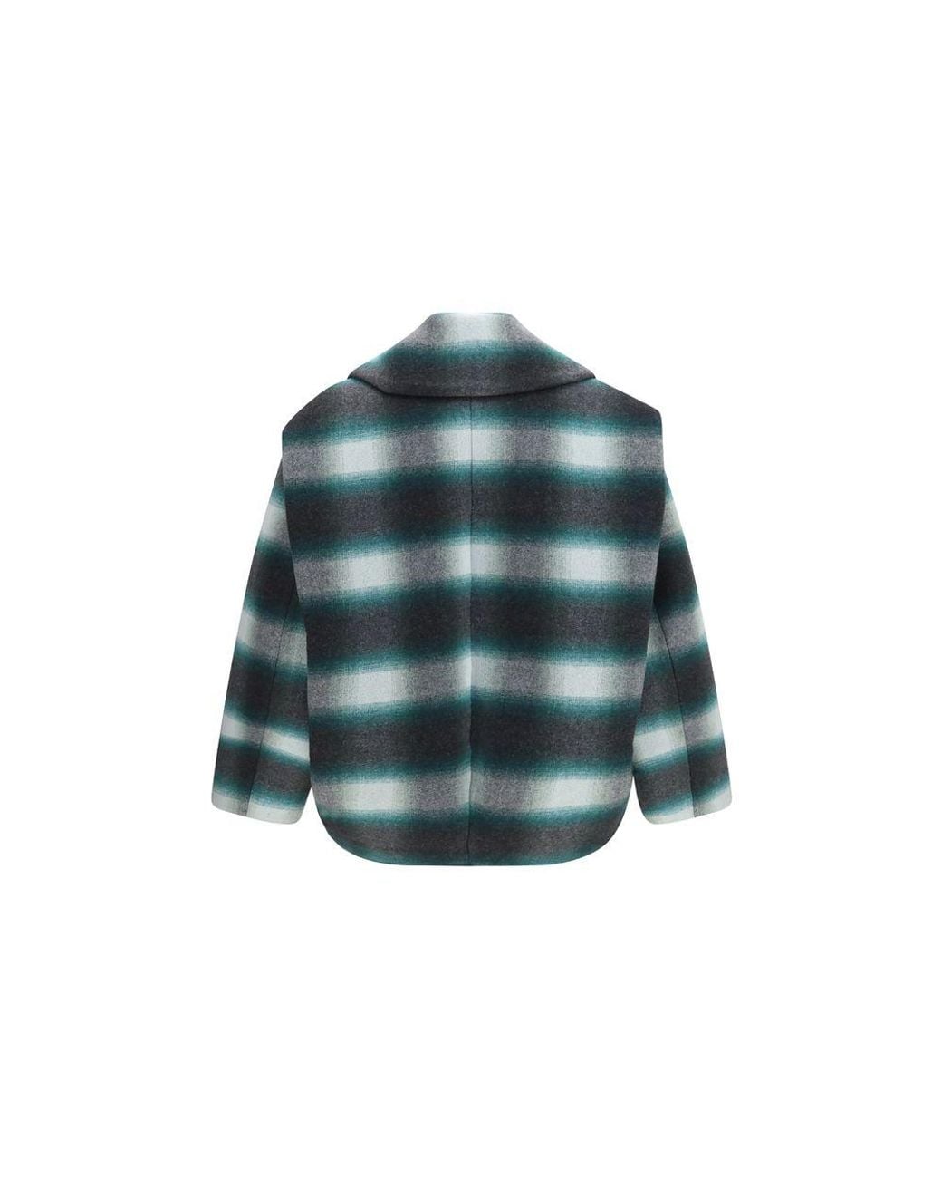 Balenciaga Green Bicolor Wool Oves Aries Full for men