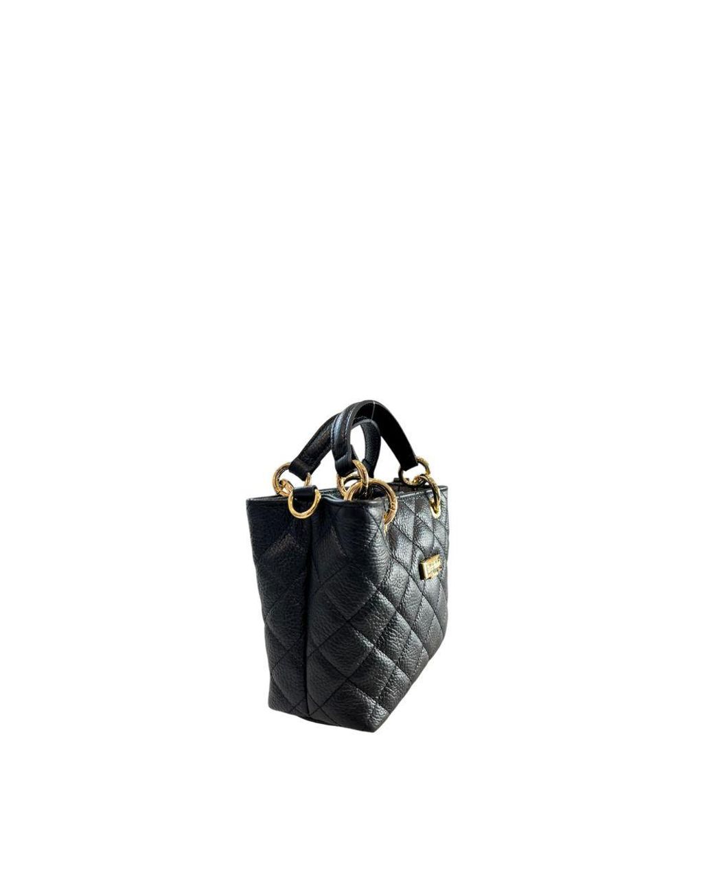 Baldinini Black Leather Handbag