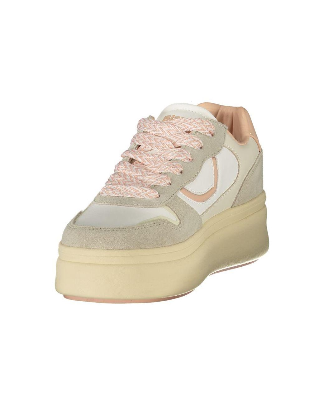 Blauer Natural Bianco Polyurethane Sneaker