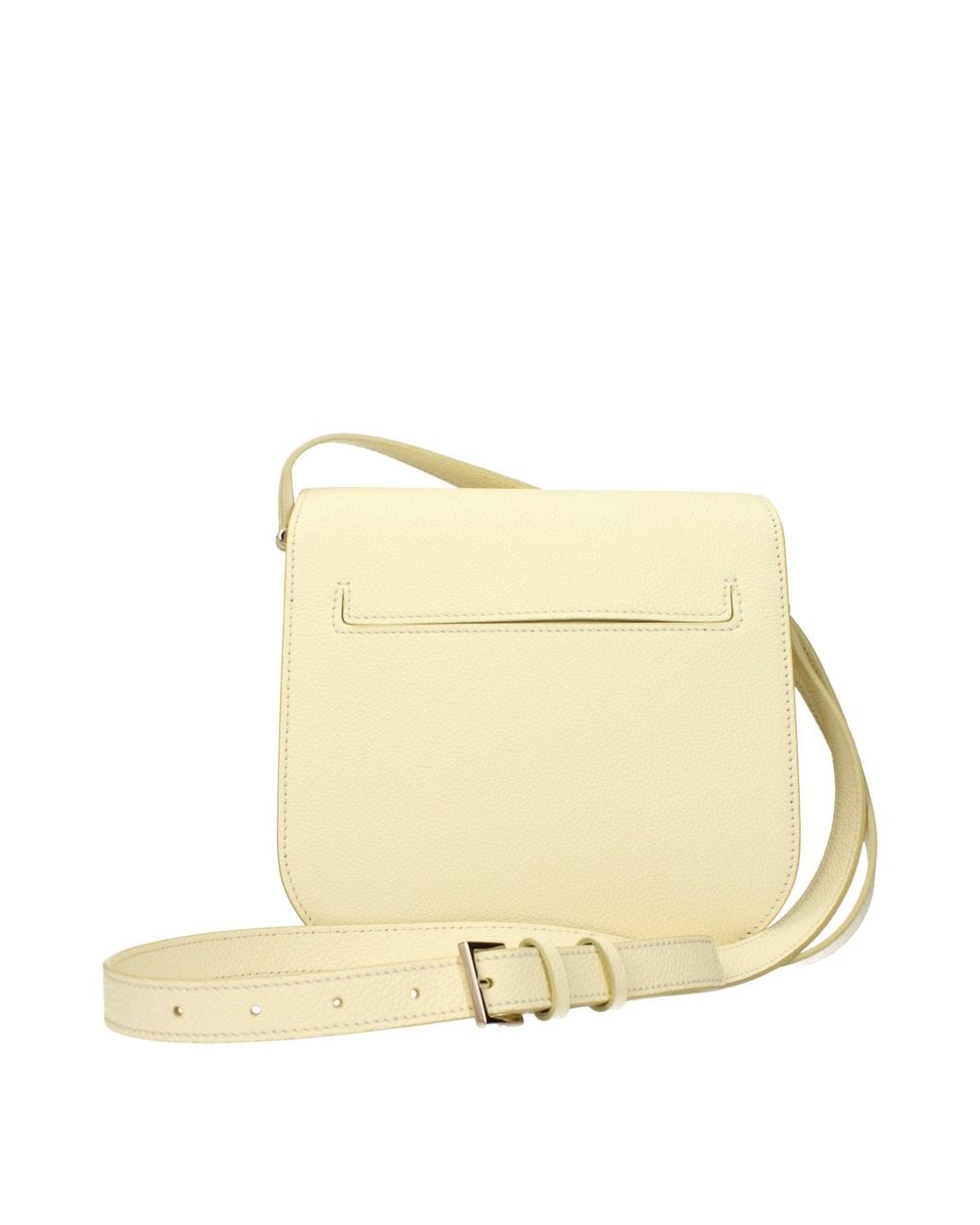 Tom Ford Natural Yellow Leather Crossbody Bag
