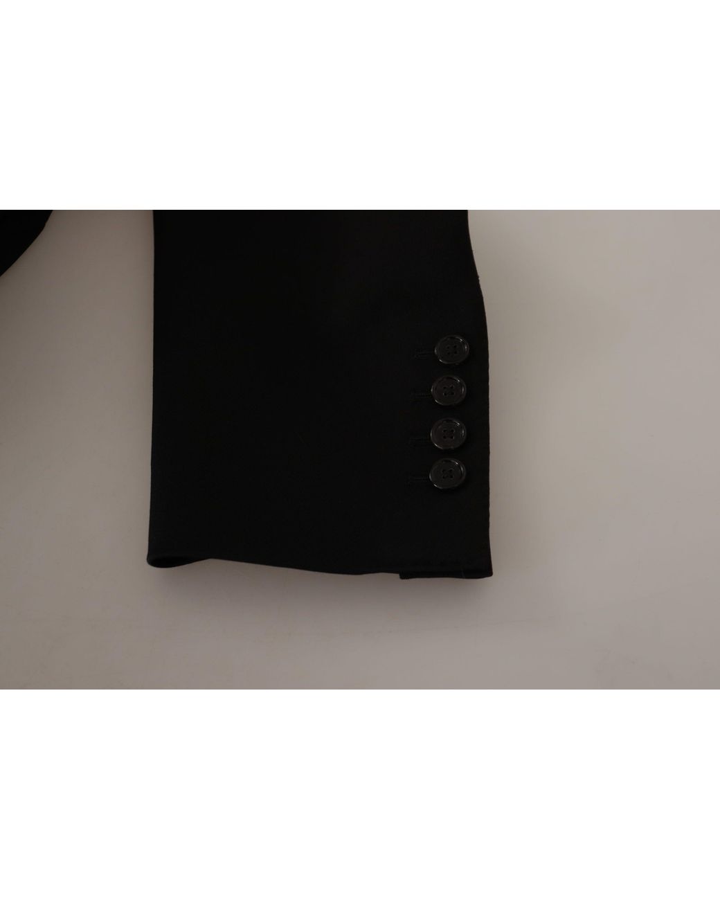 Dolce & Gabbana Black Wool Single Breasted Jacket Blazer for men