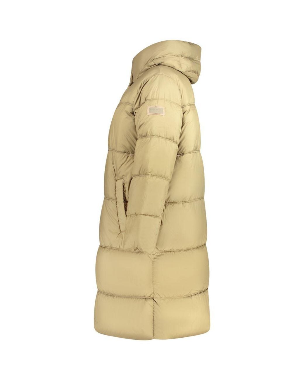 Pepe Jeans Natural Verde Poliestere Donna Jacket With Hood And Pockets