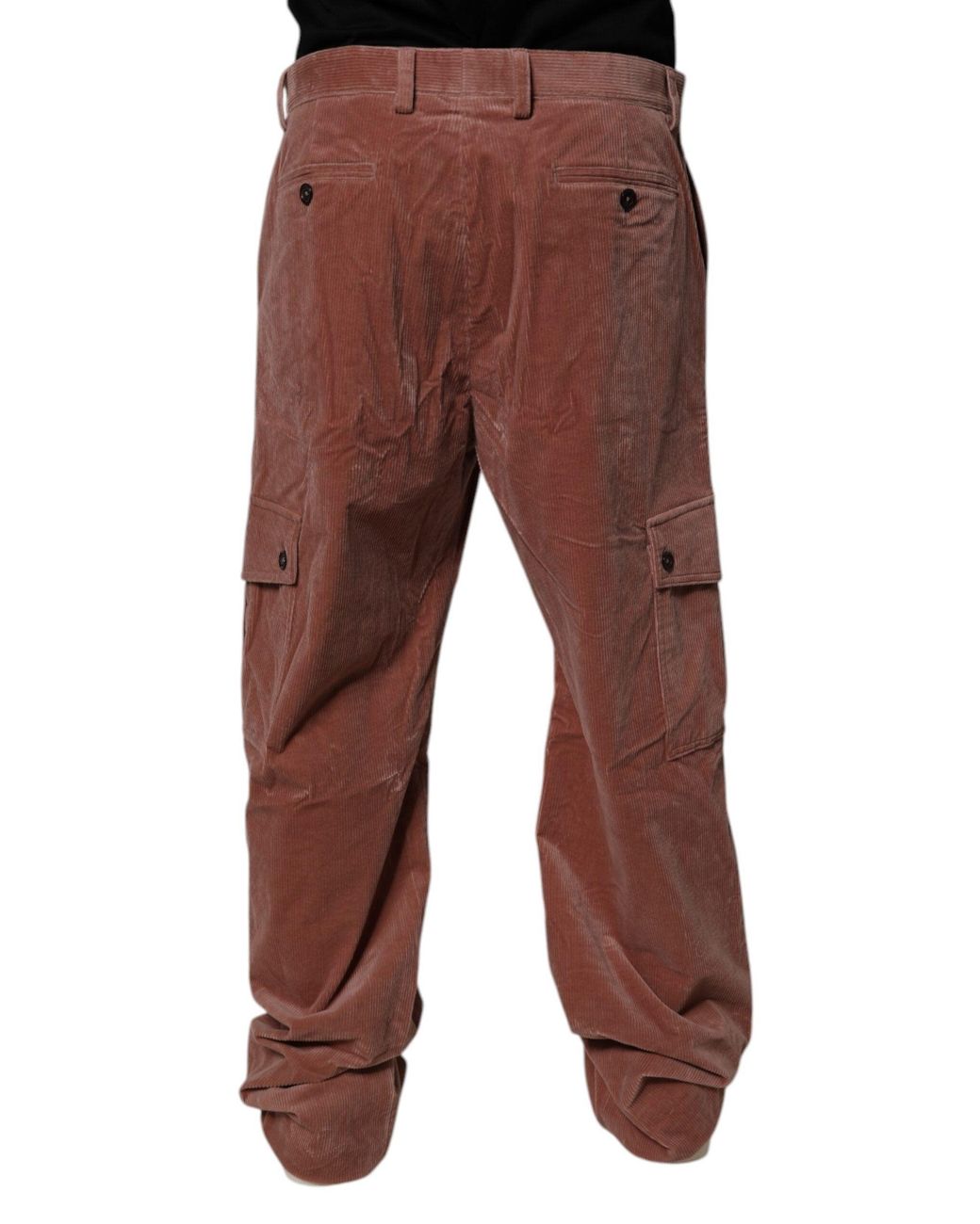 Dolce & Gabbana Brown Wide Trousers for men
