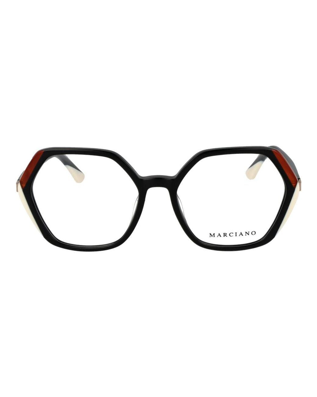 MARCIANO BY GUESS Black Acetate Glasses (frames)