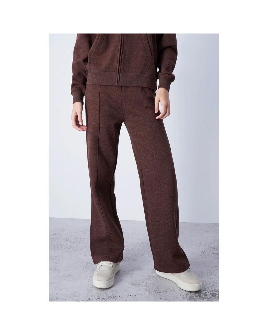 Champion Brown Cotton Joggers (Workout Pants)