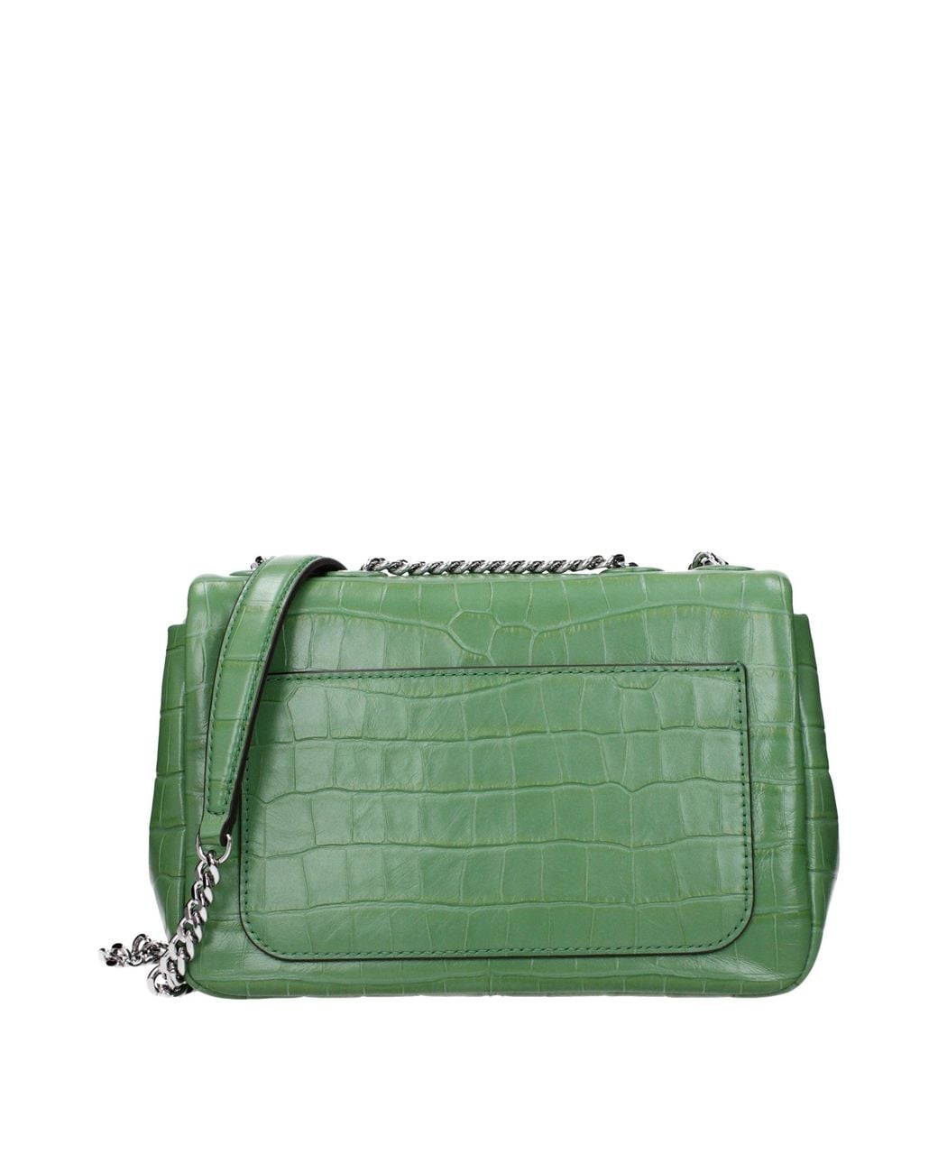 Tory Burch Green Leather Shoulder Bag