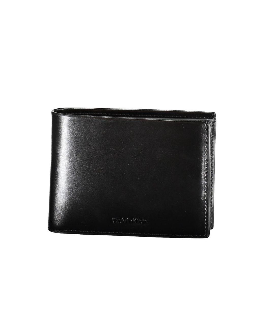Calvin Klein Black Leather Wallet for men
