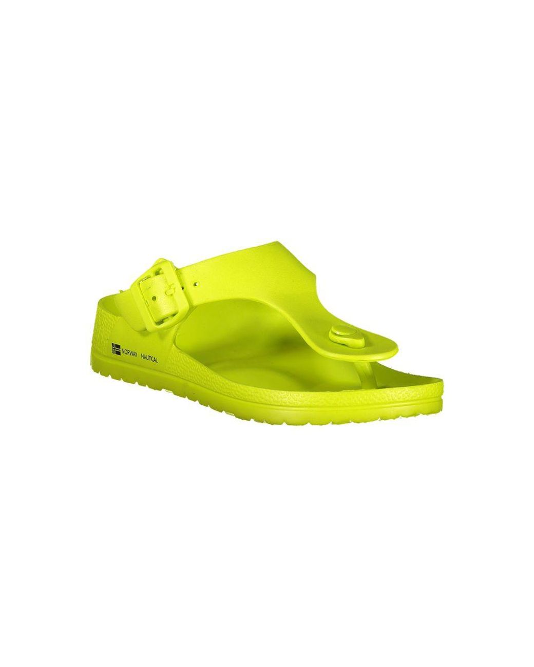Norway 1963 Yellow Plastic Sandal