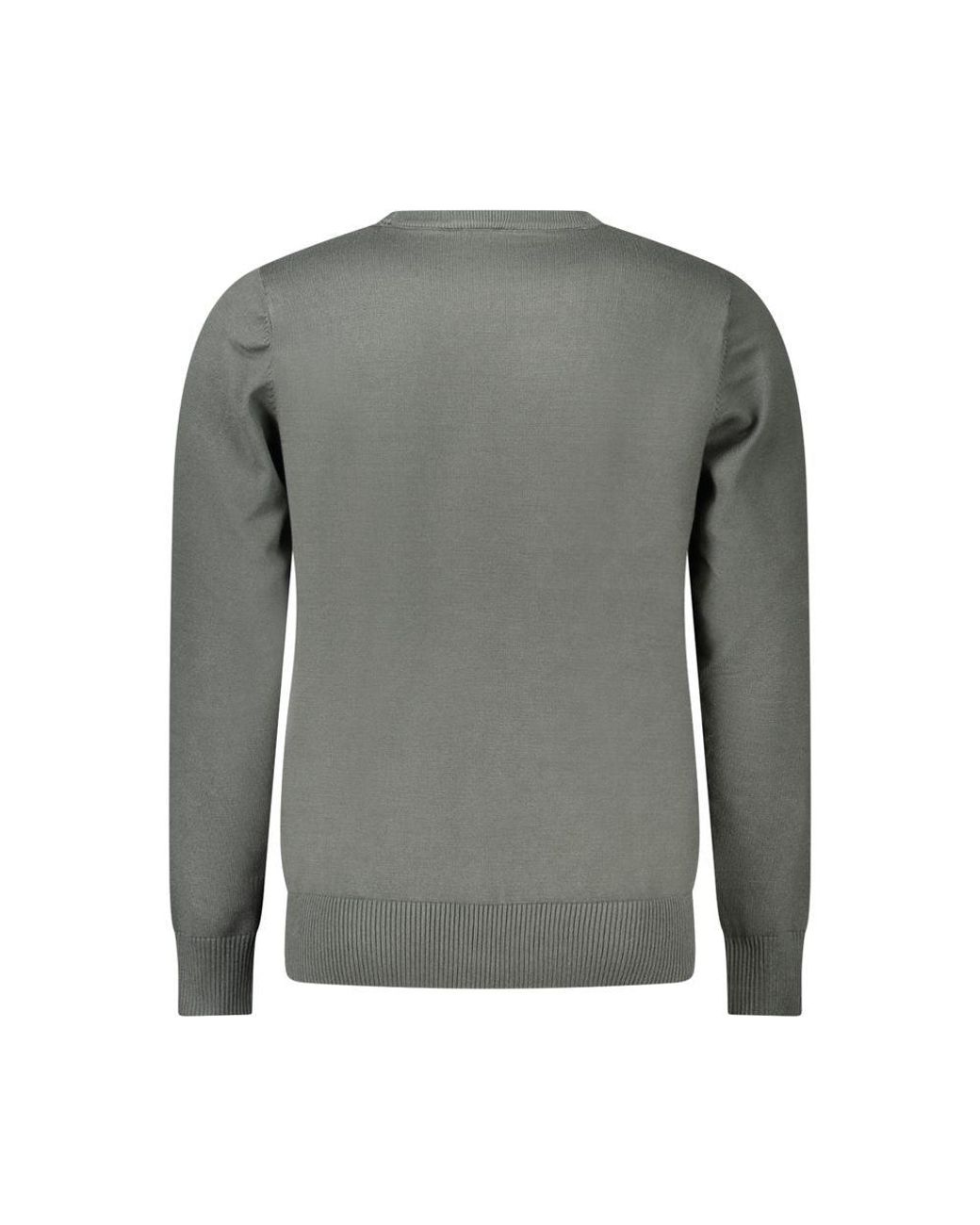 COVERI MOVING Gray Nylon Sweater for men