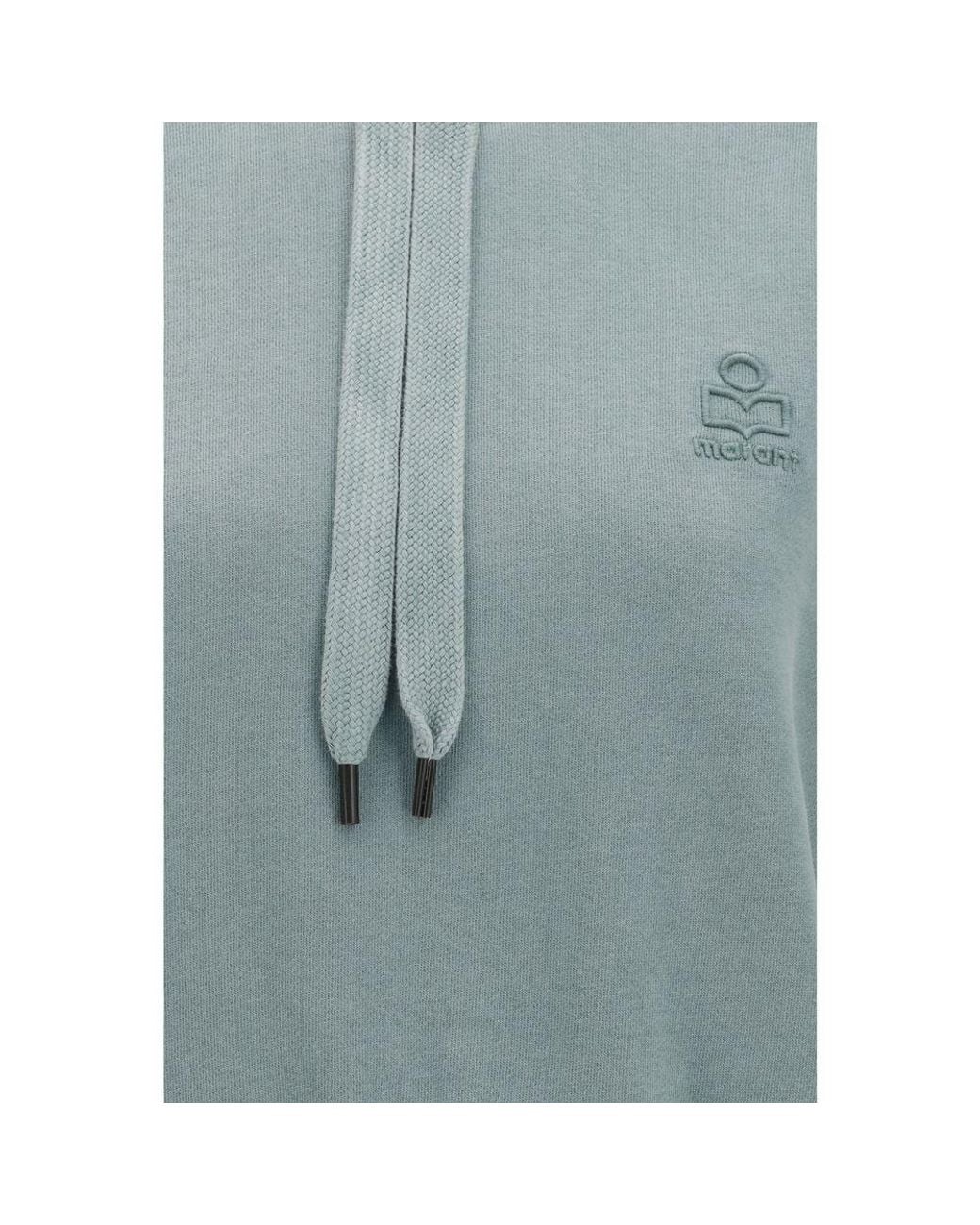 Isabel Marant Blue Gray Cotton Sweatshirt