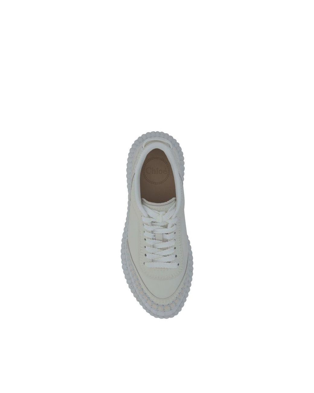Chloé Gray Nama Sneakers