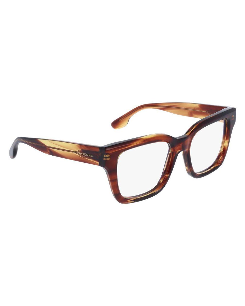 Victoria Beckham Brown Plastic Glasses (frames)