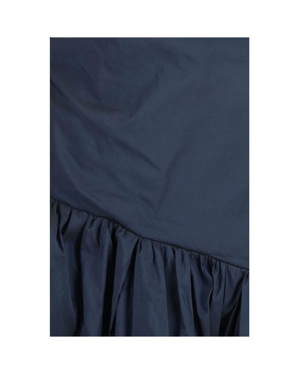 Sara Roka Blue Polyester Cocktail Dress