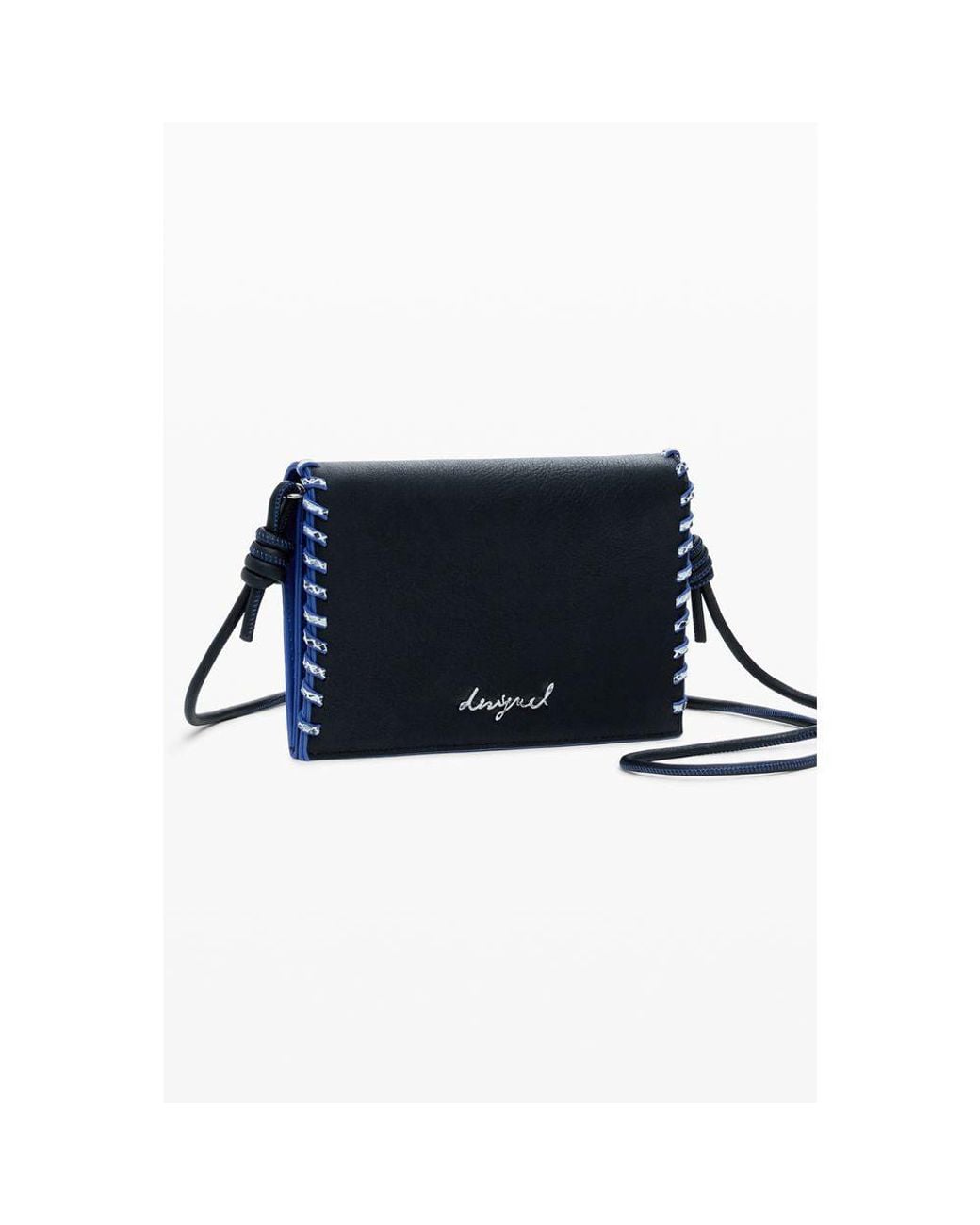 Desigual Blue Nero Poliuretano Wallet