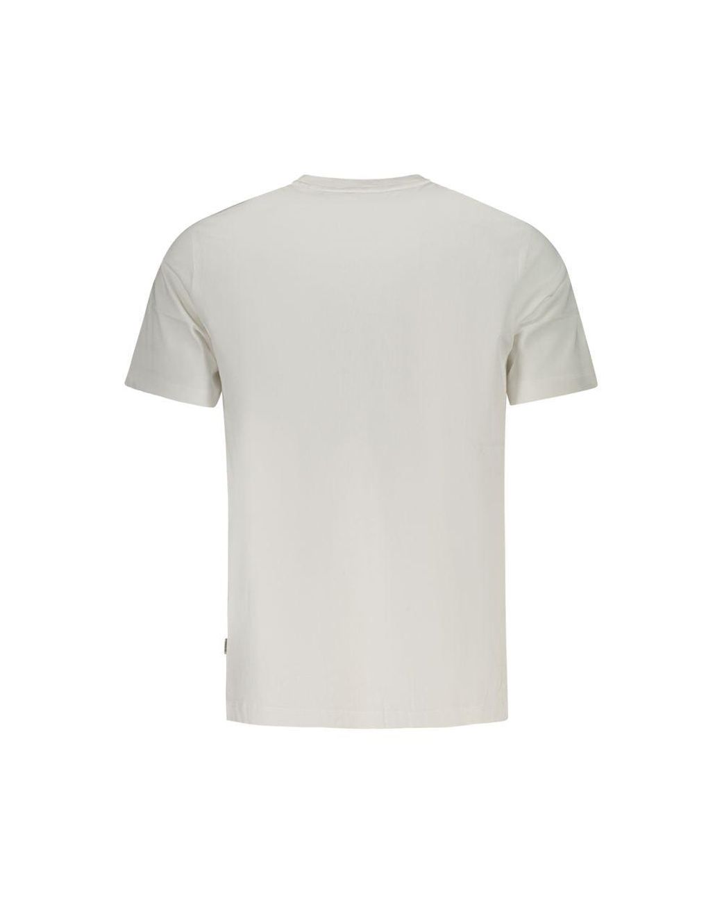 Guess White Bianco Cotton Men T for men