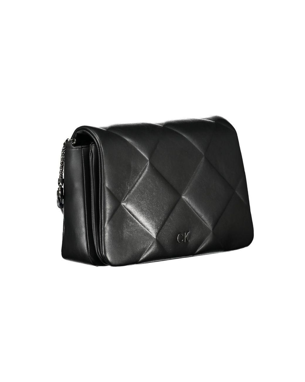 Calvin Klein Black Polyester Shoulder Bag