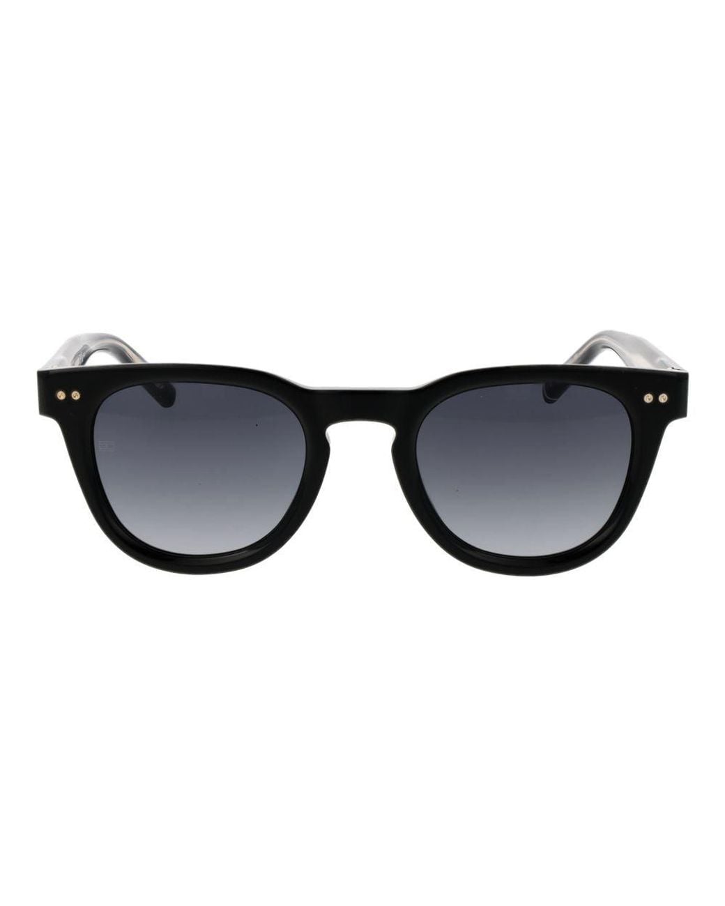 Tommy Hilfiger Black Acetate Sunglasses for men