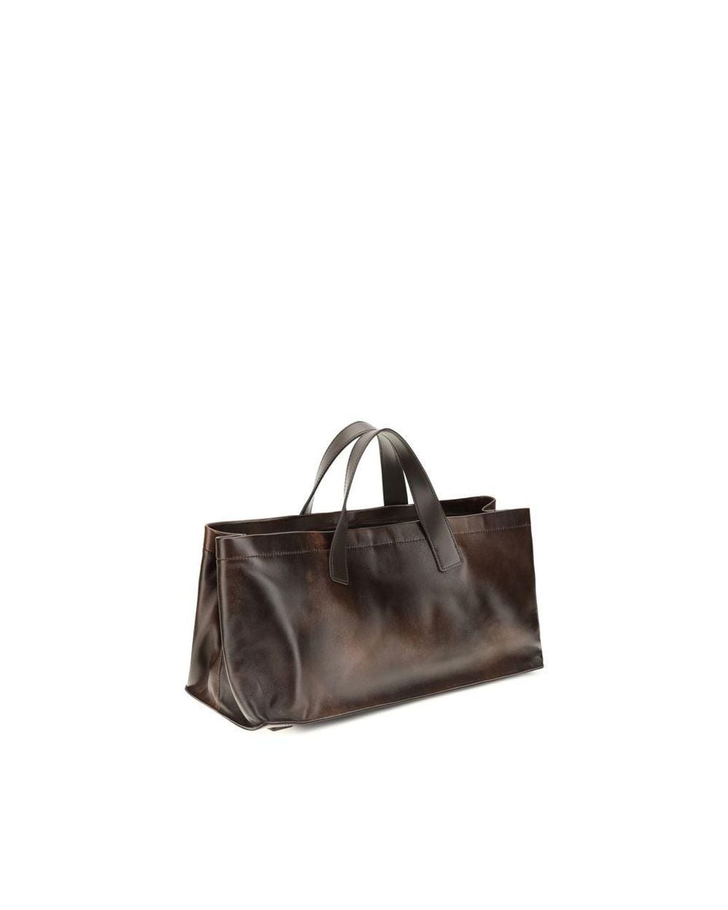 Staud Brown Lamb Ovis Aries Handbag