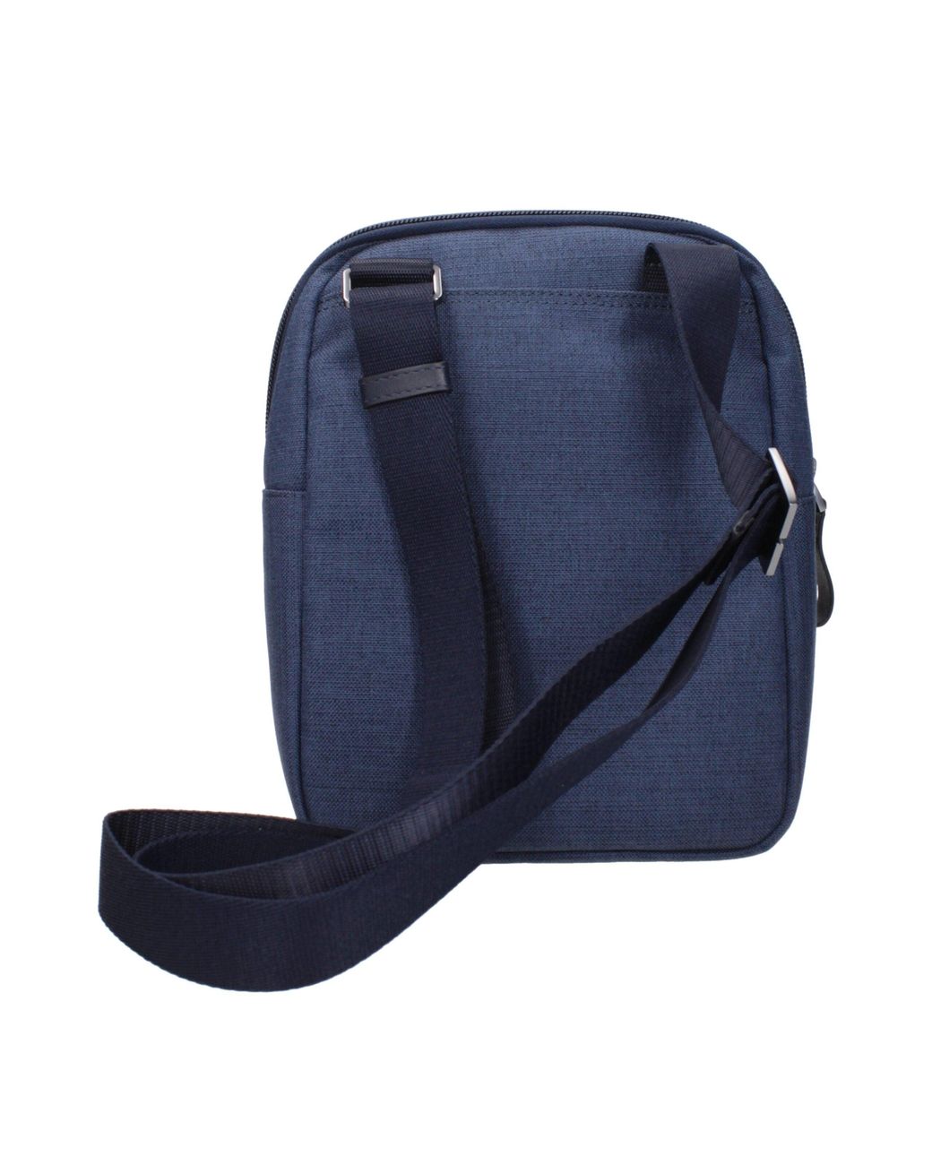 Piquadro Blue Fabric Crossbody Bags