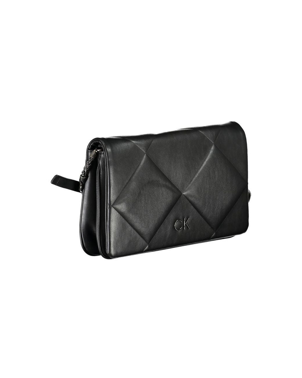 Calvin Klein Black Polyester Shoulder Bag