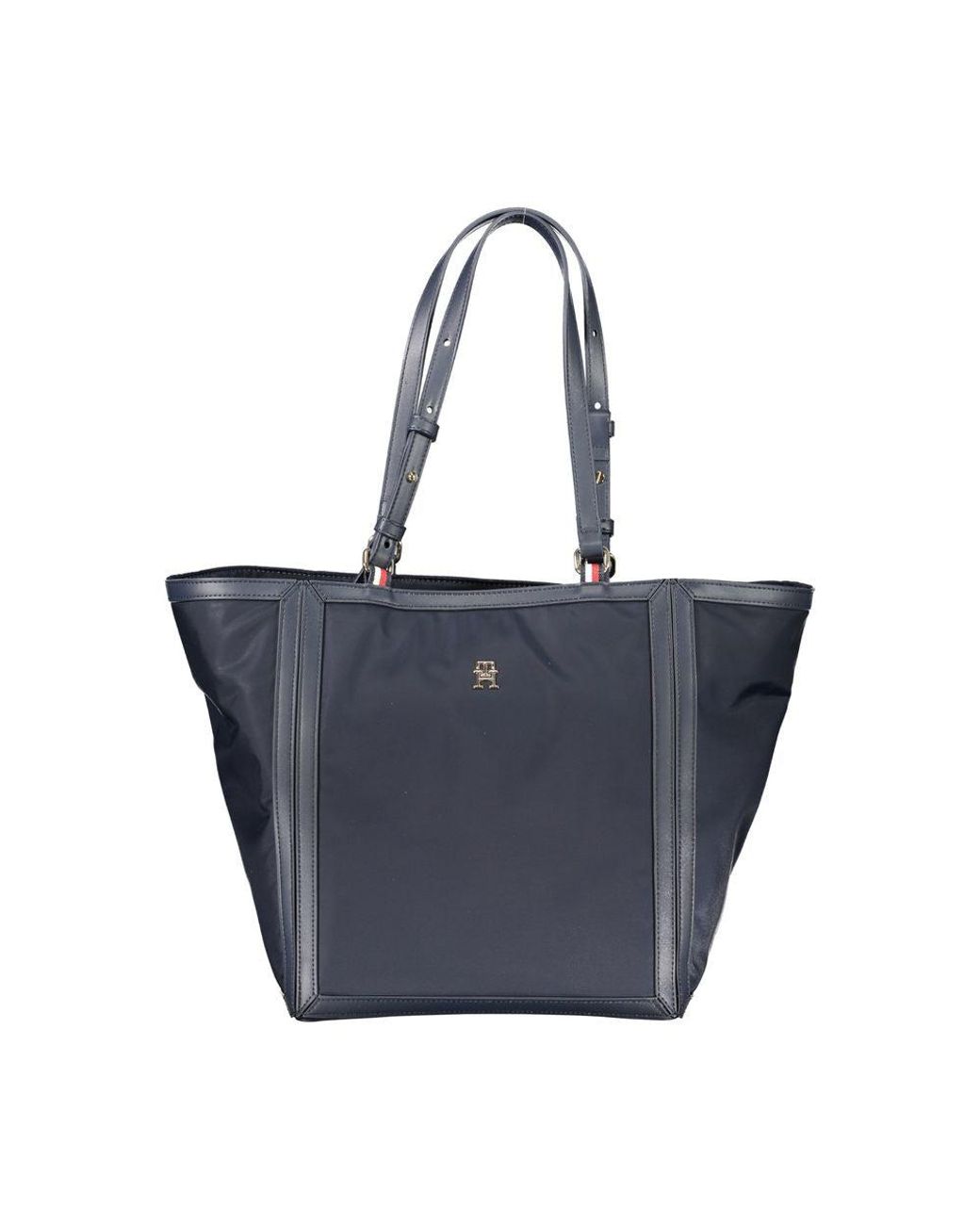 Tommy Hilfiger Blue Polyester Handbag