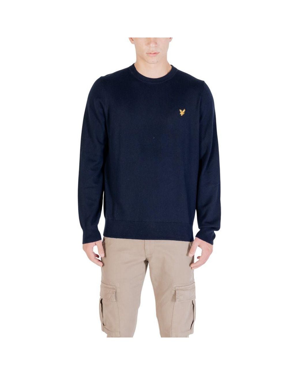 Lyle & Scott Blue Cotton Sweatshirt for men