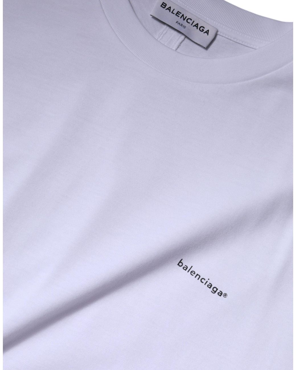 Balenciaga Blue Tshirt for men