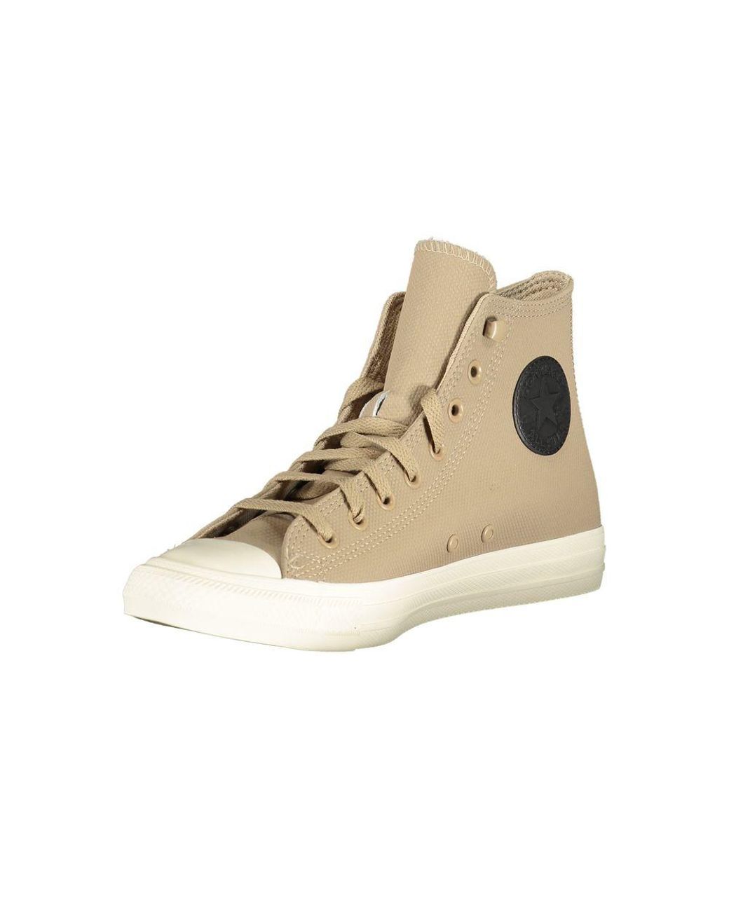 Converse Natural Beige Leather Unisex Sneaker for men
