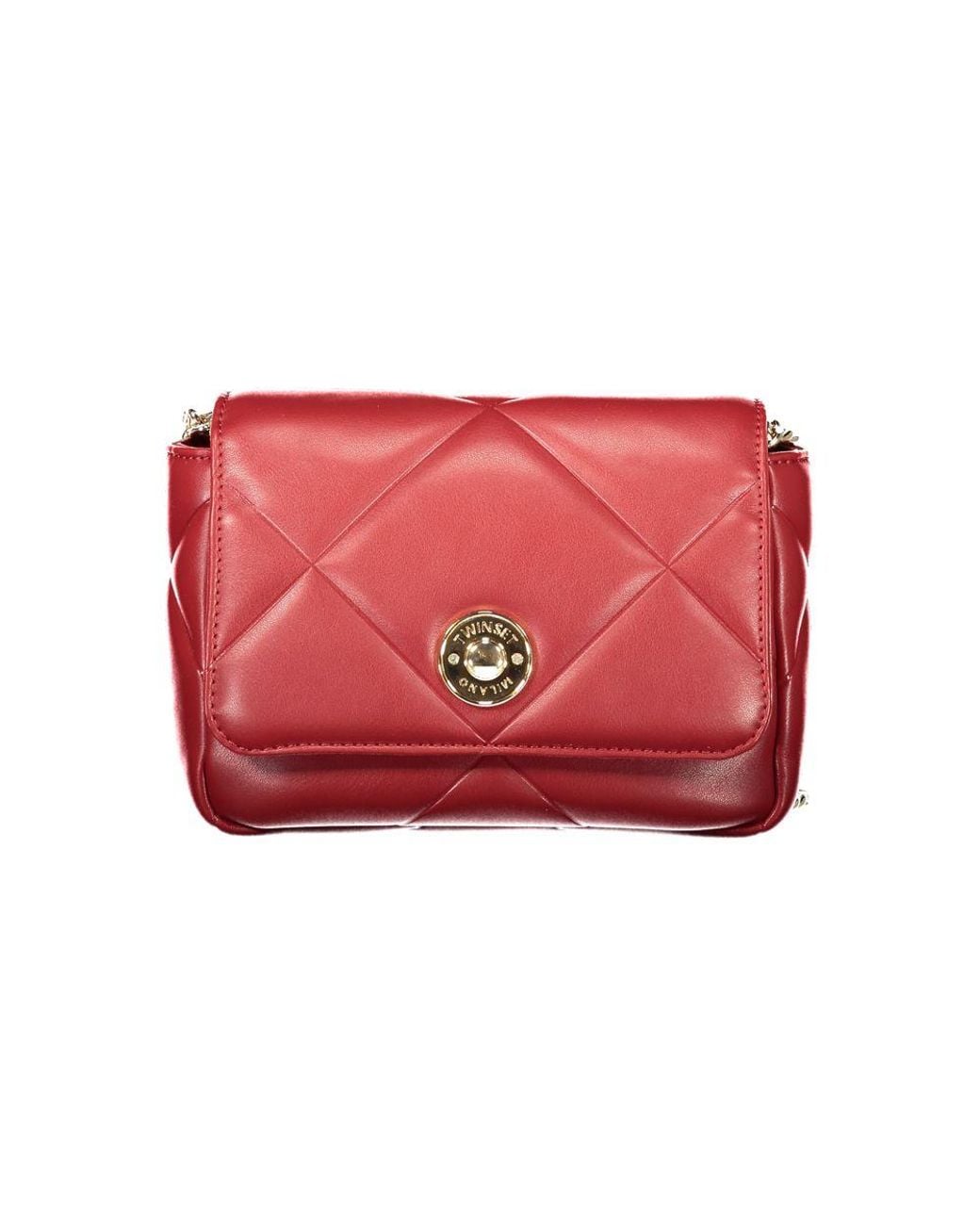 Twinset Red Polyethylene Handbag