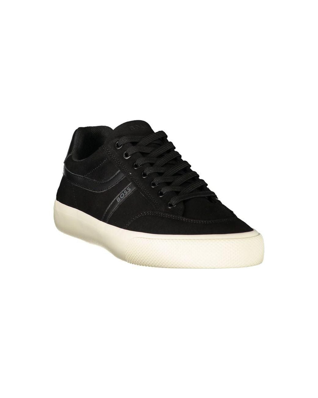Boss Black Polyurethane Men's Sneaker for men
