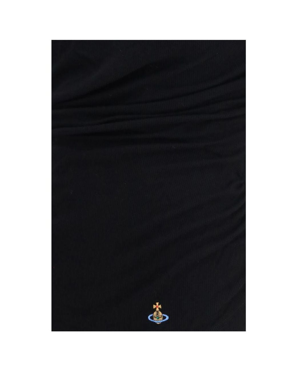 Vivienne Westwood Black Viscose Shortsleeve Shirt