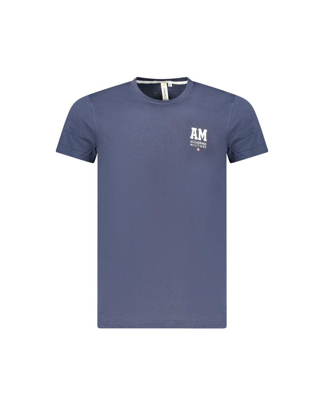 Accademia Militare Blue Cotton Men's T for men