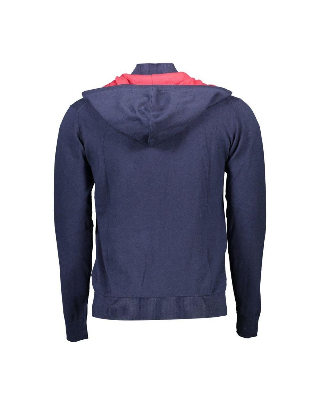 U.S. POLO ASSN. Blue Cotton Men's Cardigan for men