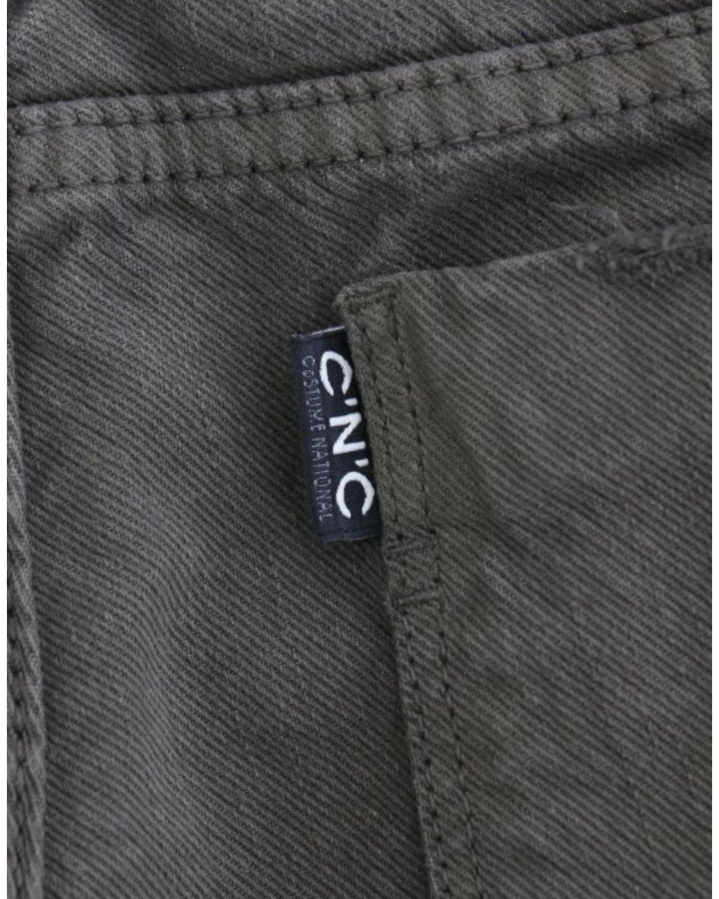 CoSTUME NATIONAL Black Slim Leg Jeans