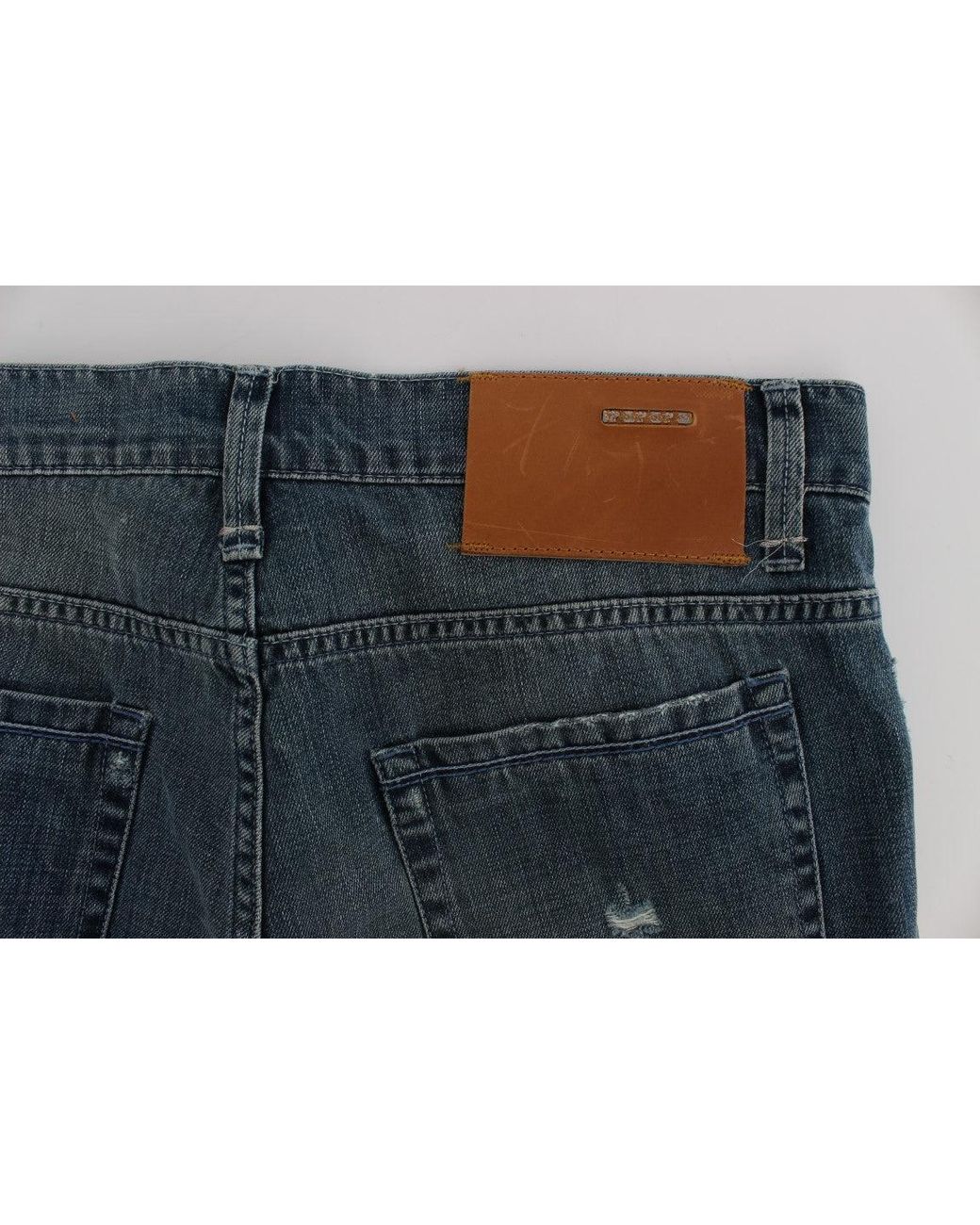 Acht Denim Straight Fit Jeans Blue Sig30493 for men