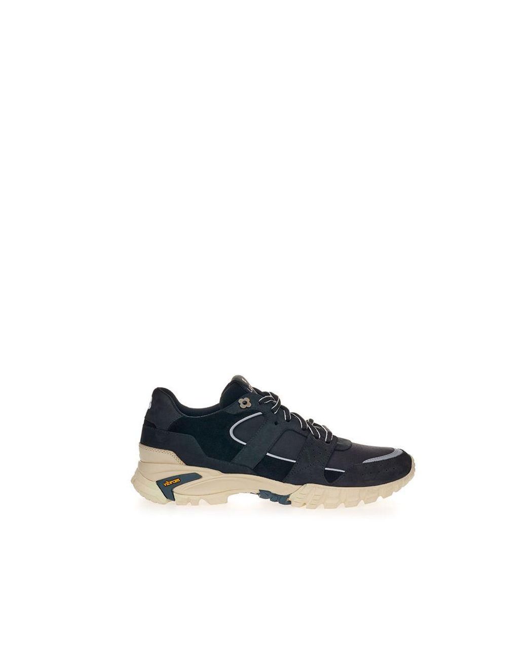 Lardini Blue Suede Sneaker for men